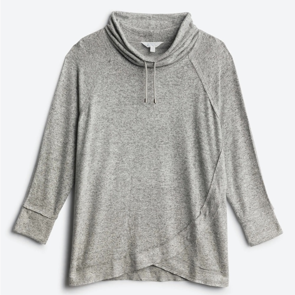Market and Spruce top, pullover (grey)